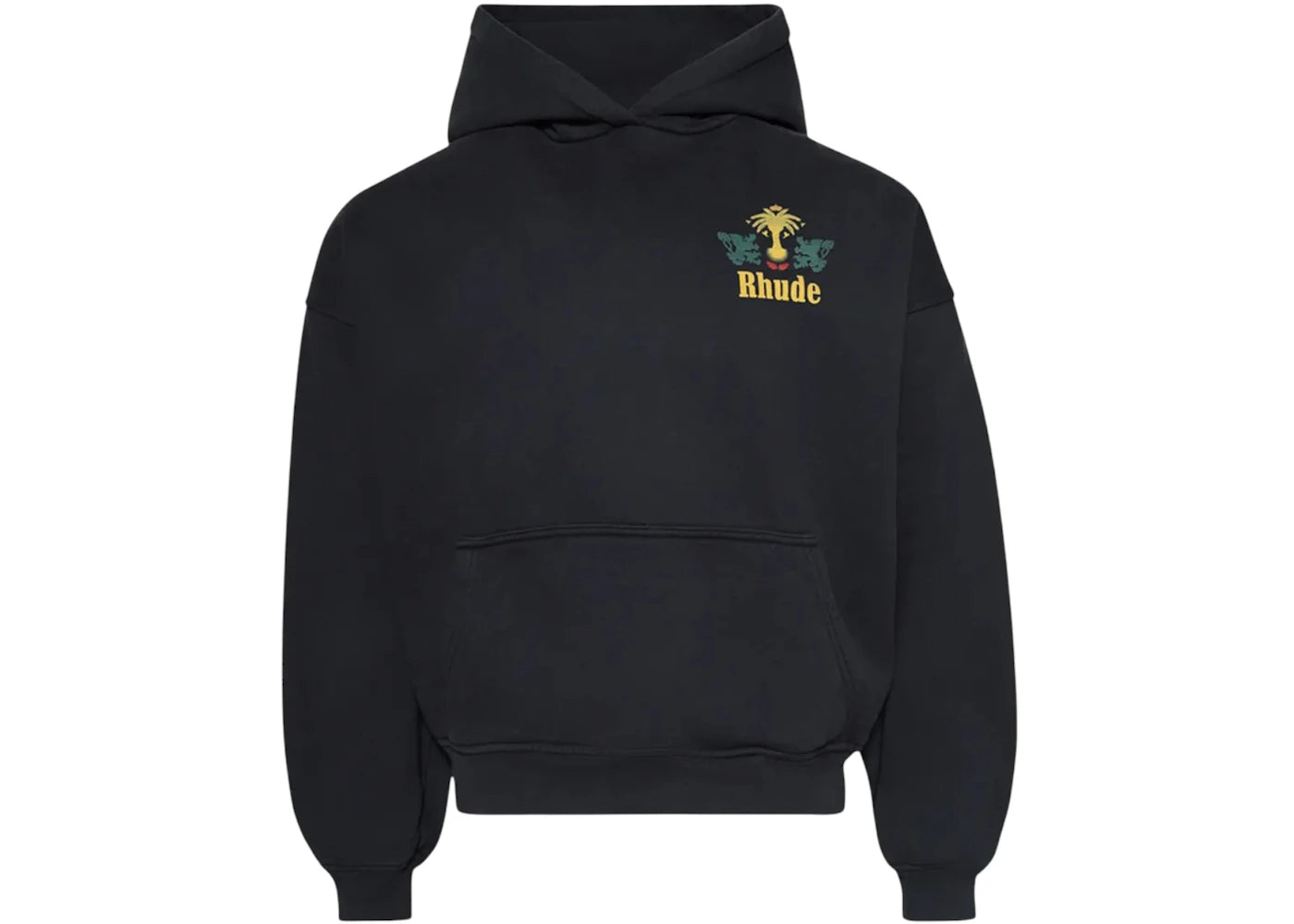 Rhude Tabaco Hoodie Vintage Black