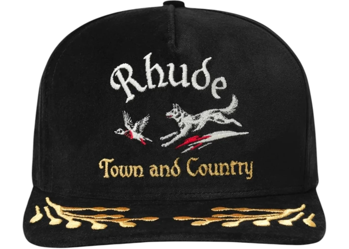 Rhude Wine Country Souvenir Hat Black