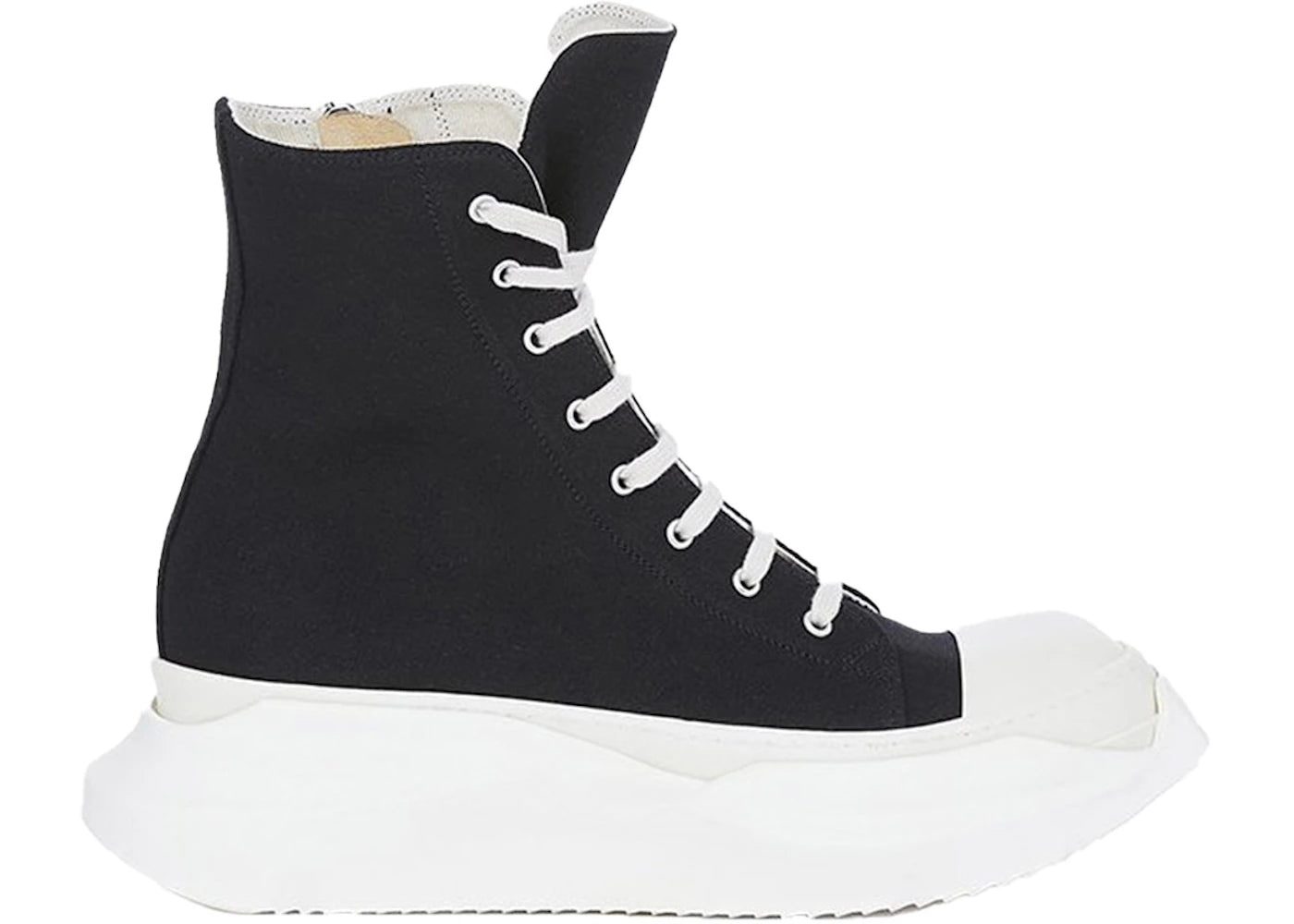 Rick Owens Abstract High Top Black Milk (Women's)