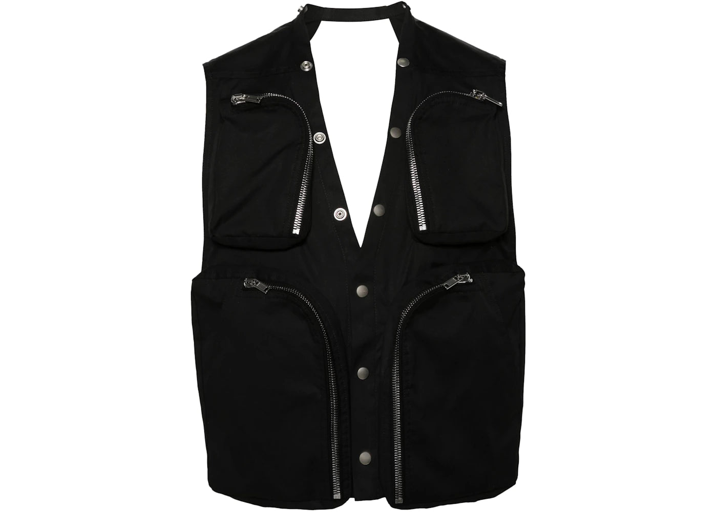 Rick Owens Cargo Vest Black