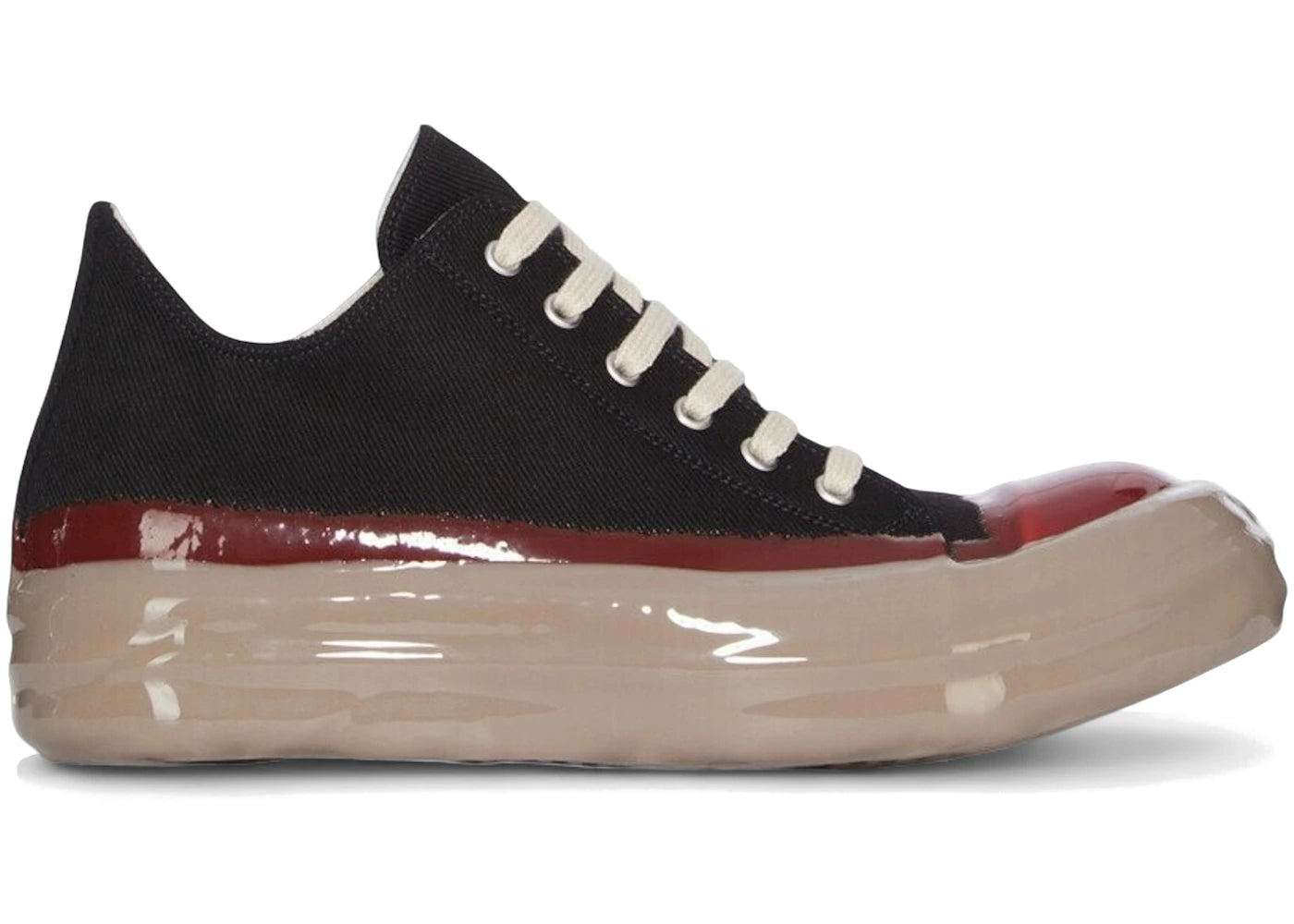 Rick Owens Concordians DRKSHDW Low Black Red Beige