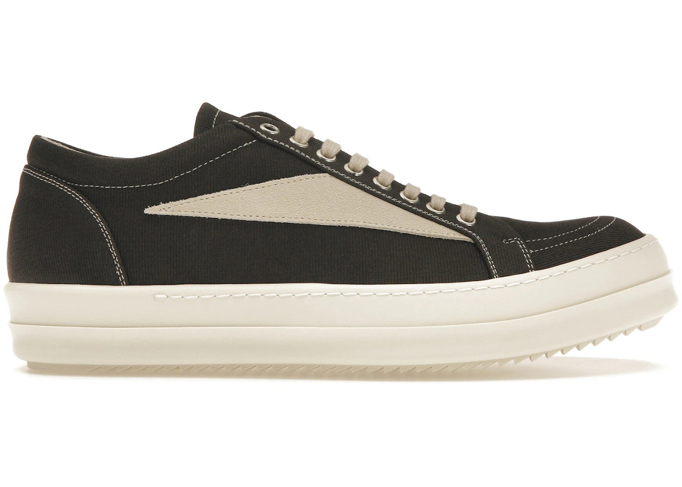 Rick Owens DRKSHDW EDFU Vintage Sneakers Taupe Grey