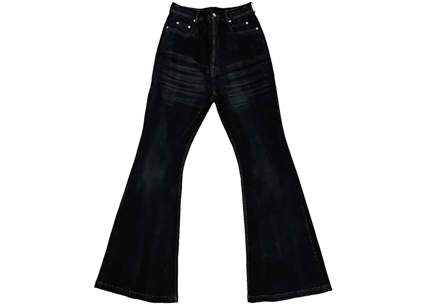 Rick Owens DRKSHDW Bolan Bootcut Wax Jeans (2024) Black