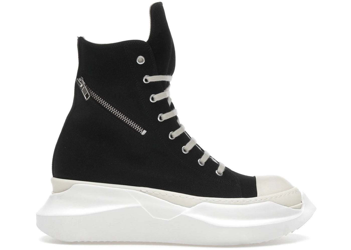 Rick Owens DRKSHDW Cargo Abstract Sneaks Black Milk