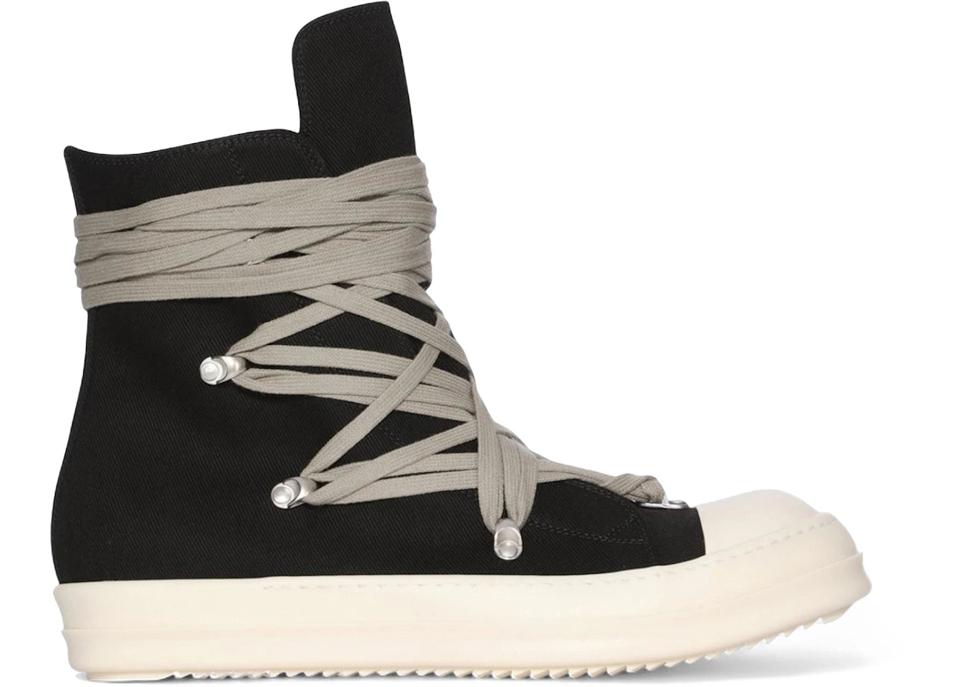 Rick Owens DRKSHDW Concordians Megalace High Black Milk (Women's)