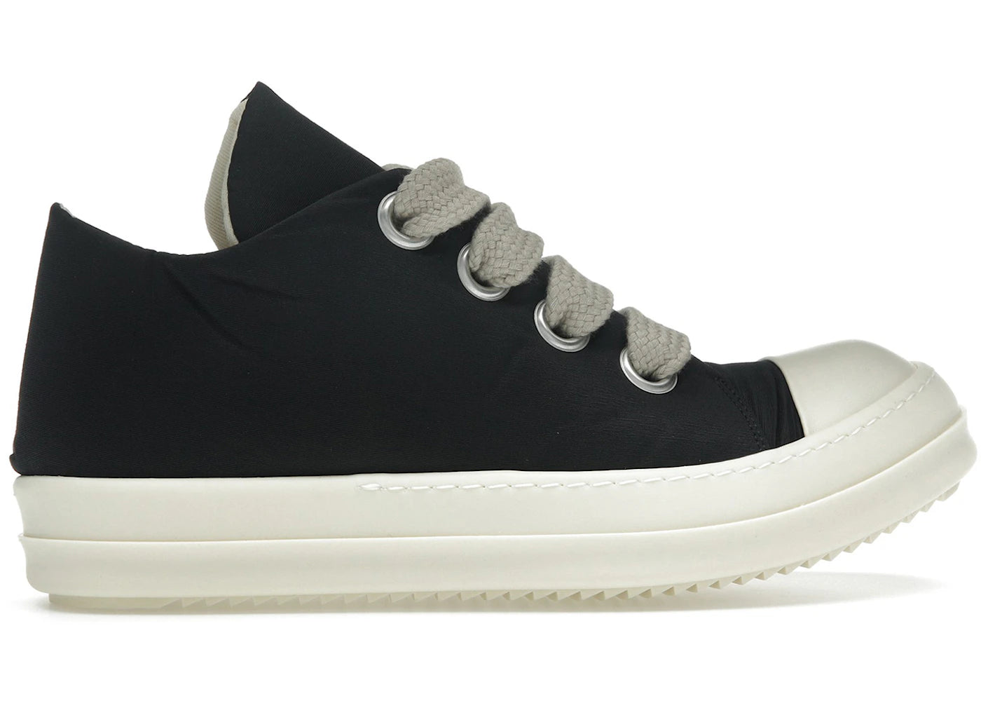 Rick Owens DRKSHDW Hollywood Jumbo Lace Puffer Low Black Milk (Women's)