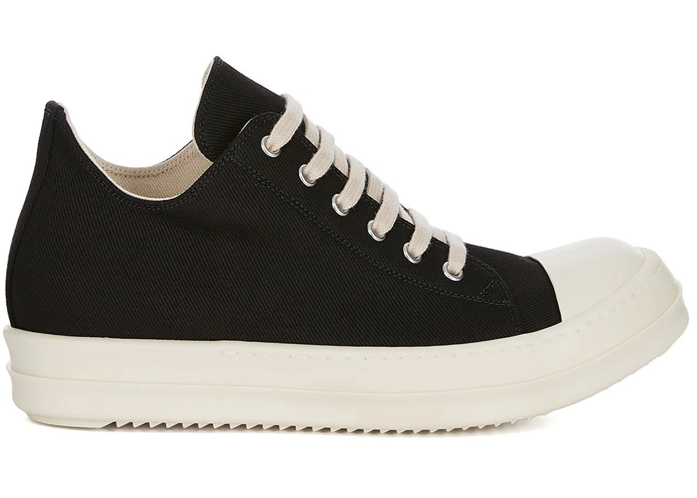 Rick Owens DRKSHDW Low Sneaks Black Milk (Women's)