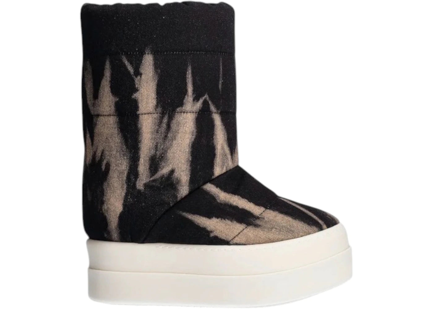 Rick Owens DRKSHDW Mega Bumper Lunar Black Beige (Women's)