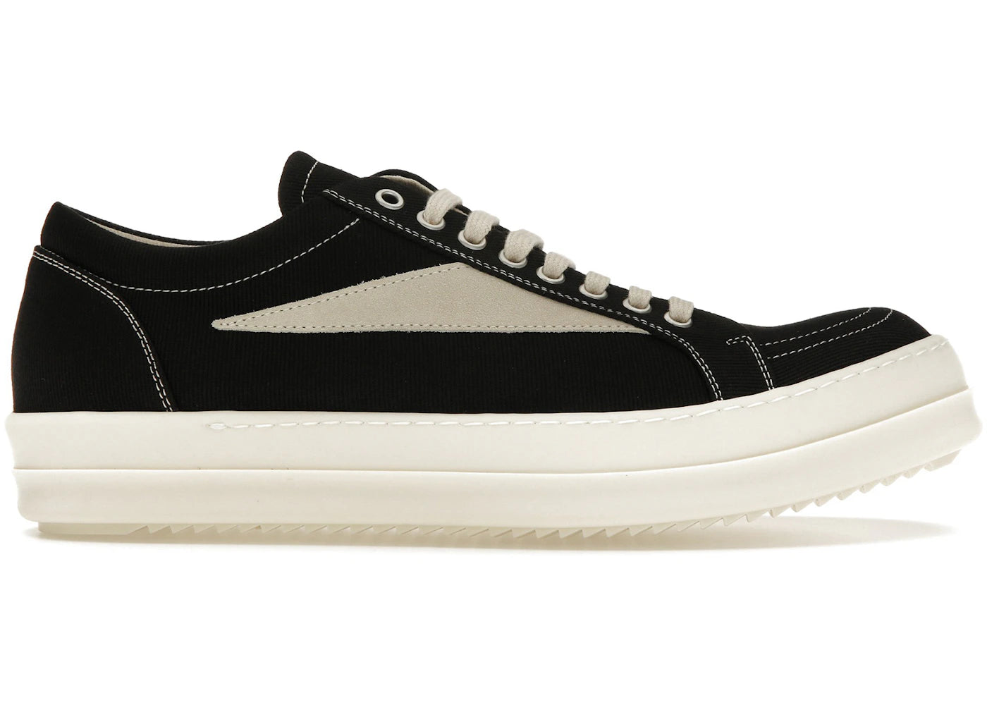 Rick Owens DRKSHDW Porterville Vintage Low Black Milk