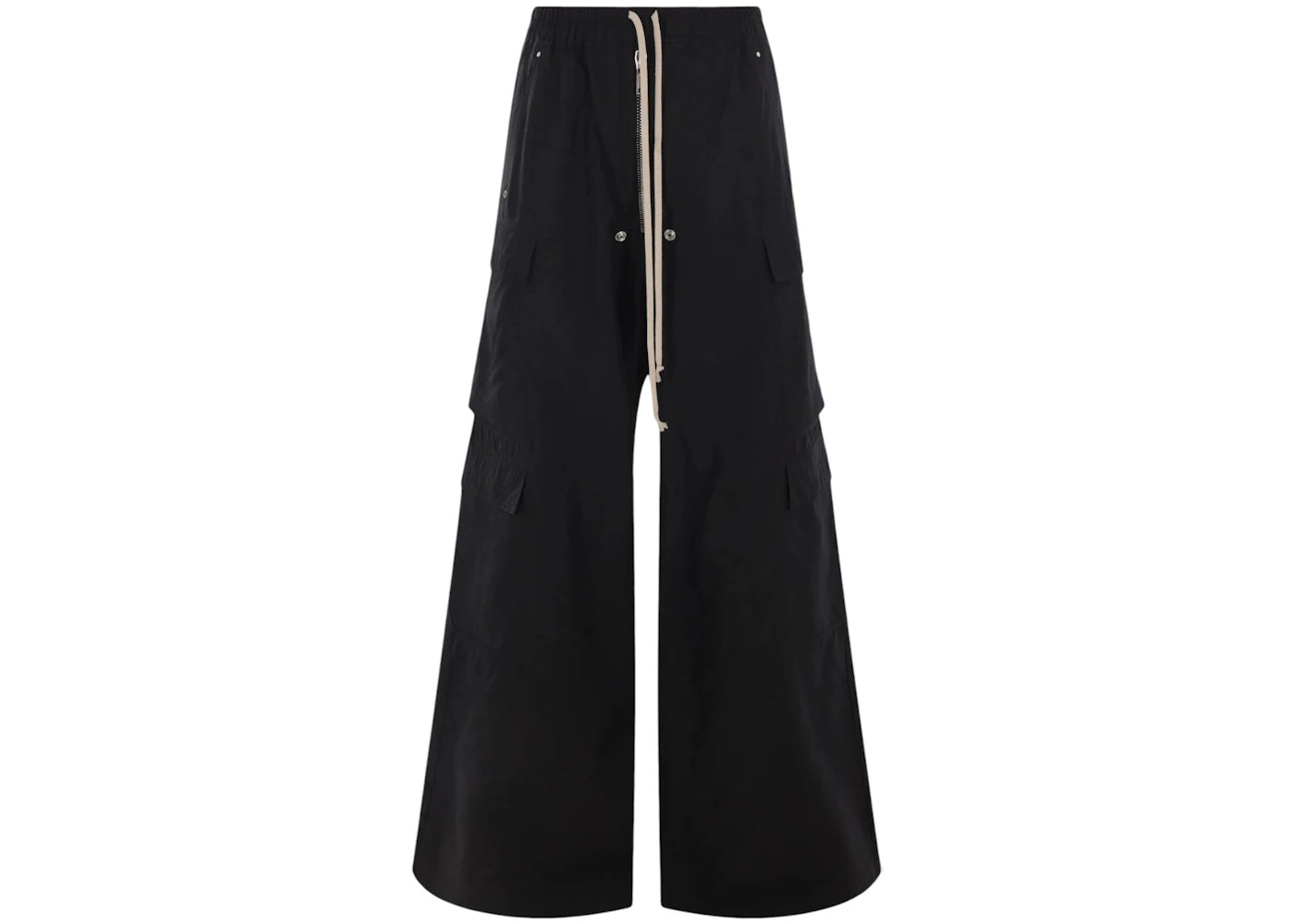 Rick Owens DRKSHDW Tencel Double Cargo Jumbo Belas Pants Black