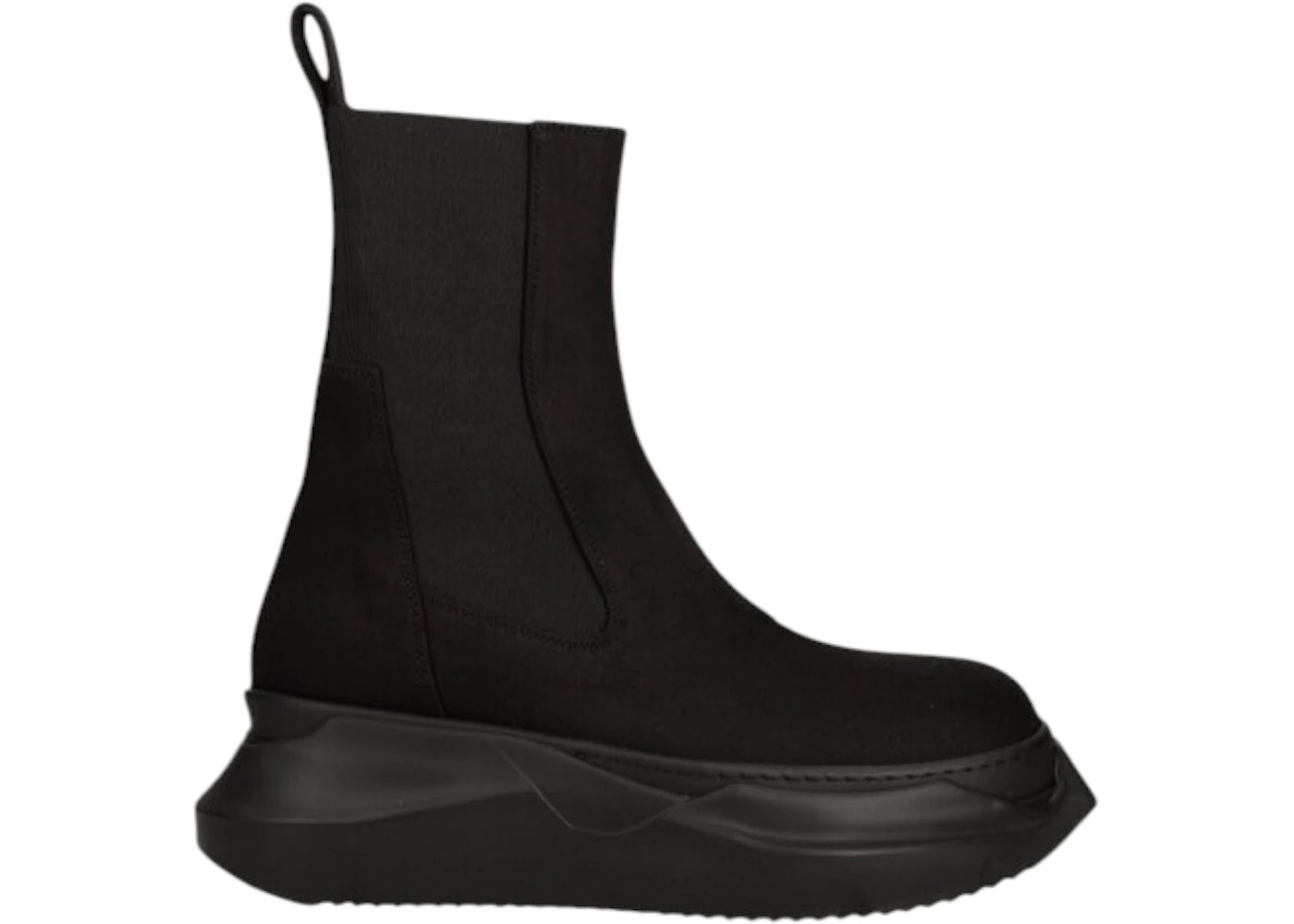 Rick Owens DRKSHDW Woven Boots Beatle Abstract Black Black (Women's)