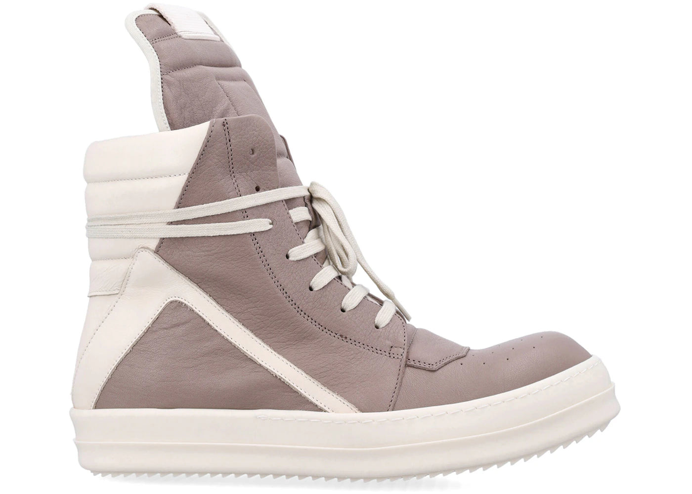 Rick Owens Geobasket High Flesh Milk