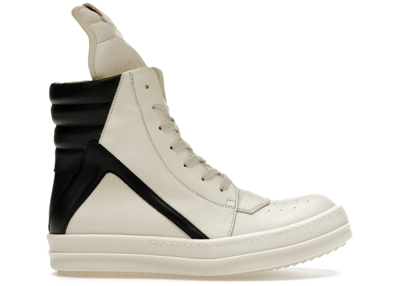 Rick Owens Geobasket Milk Black (Women&#39;s)