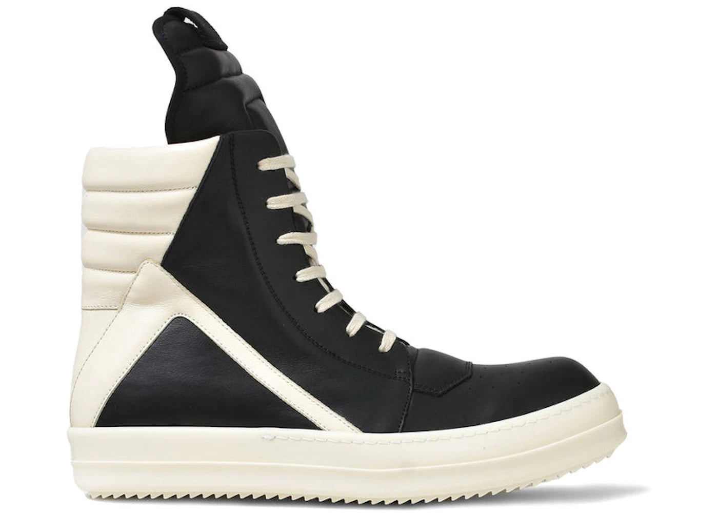 Rick Owens Geobaskets Black Milk (Women's)