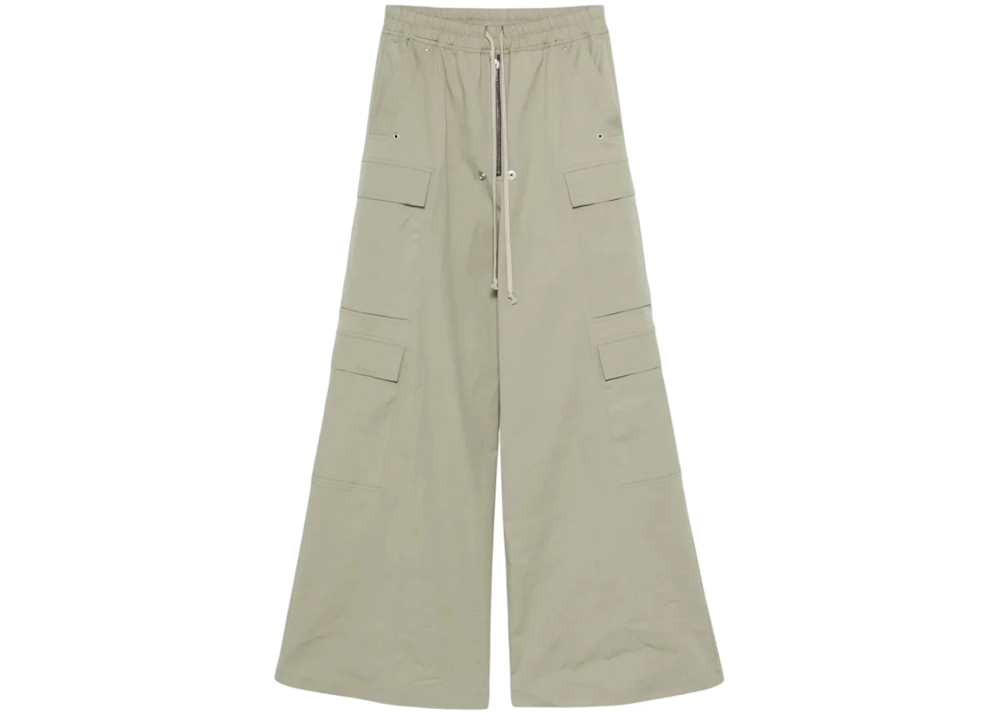 Rick Owens Heavy Cotton Poplin Cargobelas Celadon