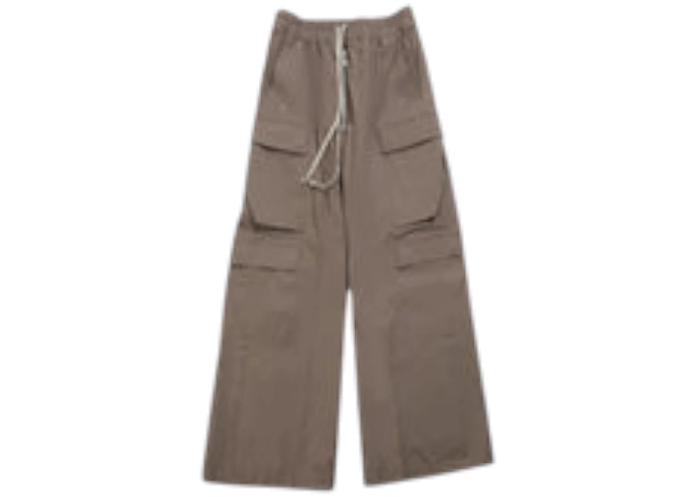 Rick Owens Heavy Cotton Poplin Cargobelas Pants Dust
