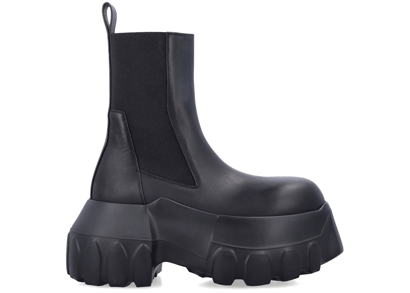 Rick Owens Hollywood Beatle Mega Tractor Boot Black (Women's)