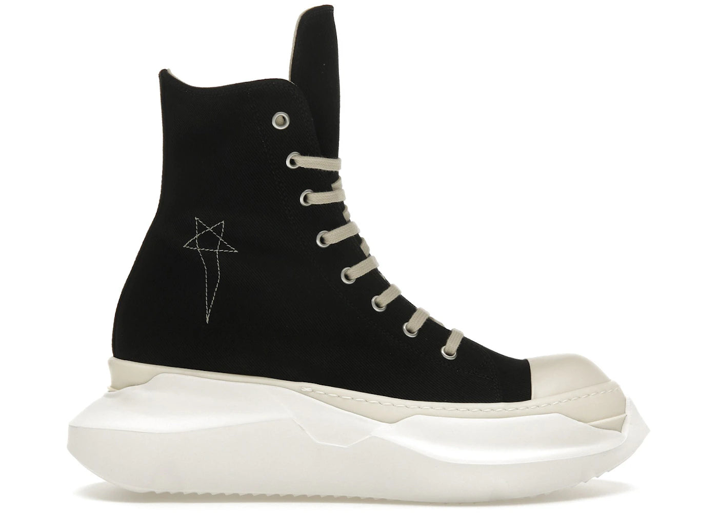 Rick Owens Hollywood DRKSHDW Abstract High Black Pearl