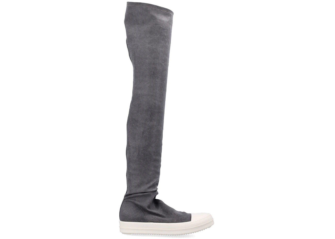 Rick Owens Hollywood DRKSHDW High Sock Sneaks Dark Dust Milk (Women's)