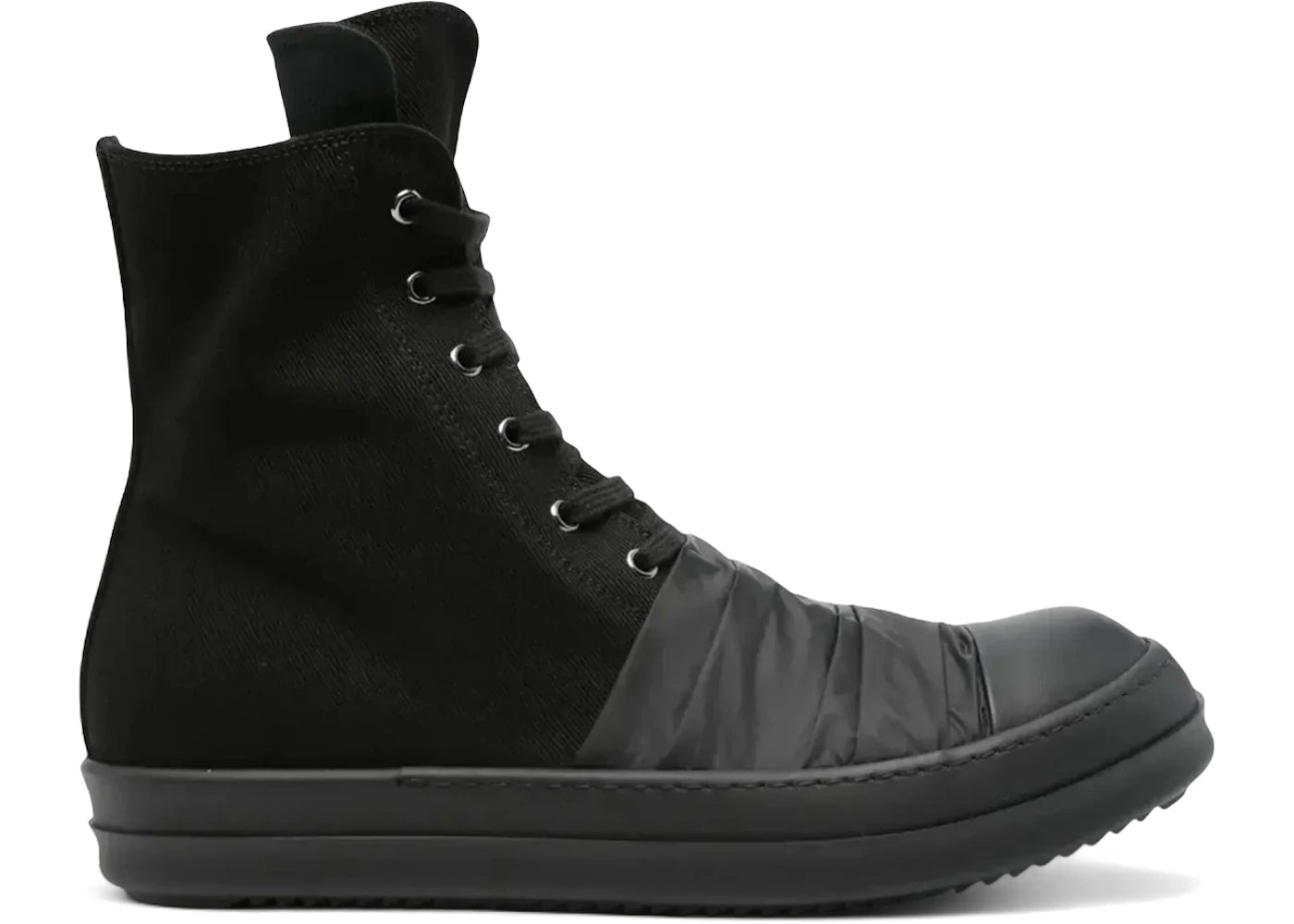 Rick Owens Hollywood DRKSHDW Hustler High All Black