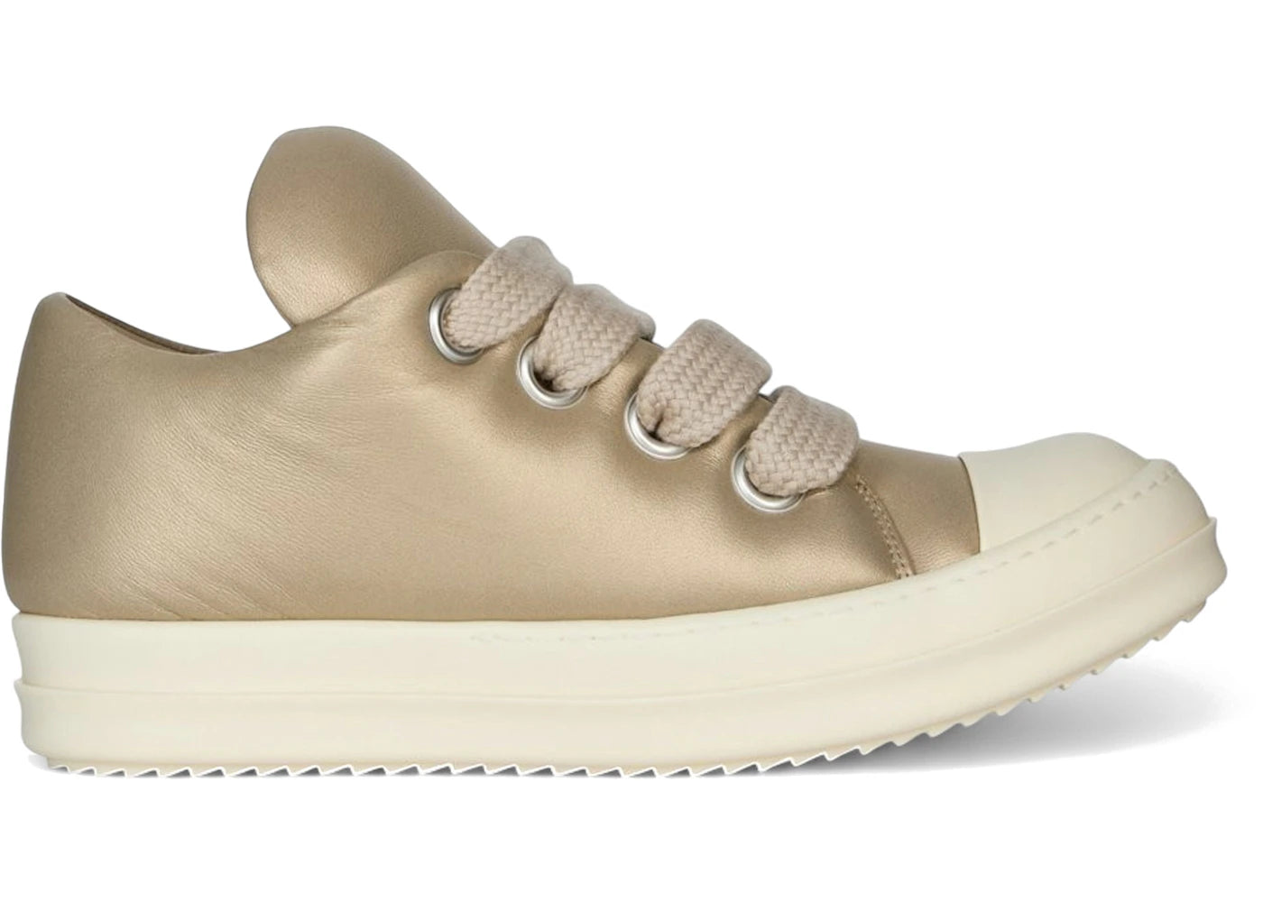 Rick Owens Hollywood Runaway Jumbo Laced Low Gold (Women's)
