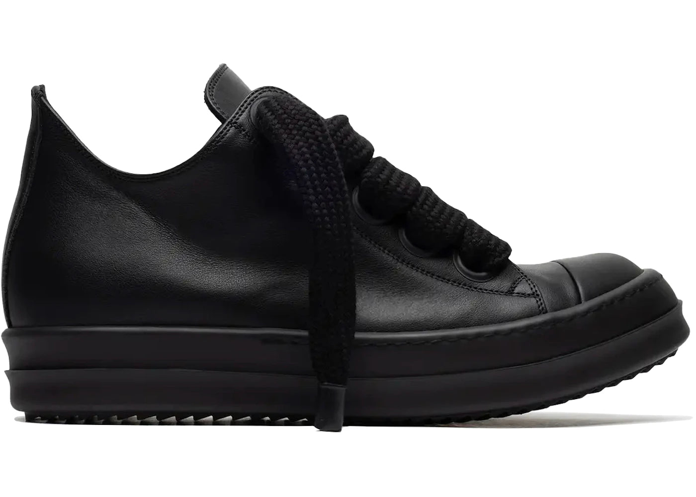 Rick Owens Jumbo Laced Low All Black (Women's)