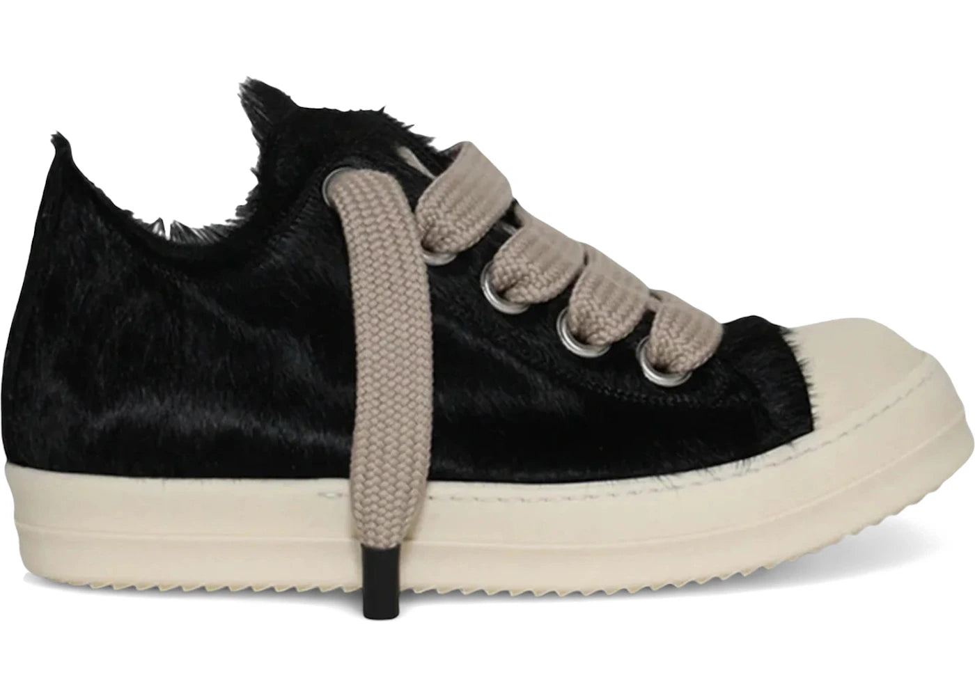 Rick Owens Jumbo Laced Low Black Milk (Women's)