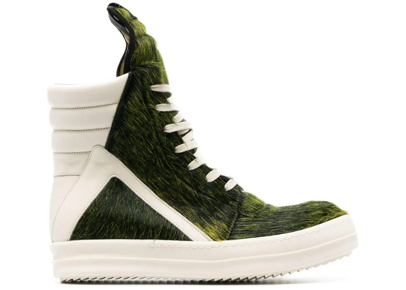 Rick Owens Luxor Geobasket Acid Melange Pony