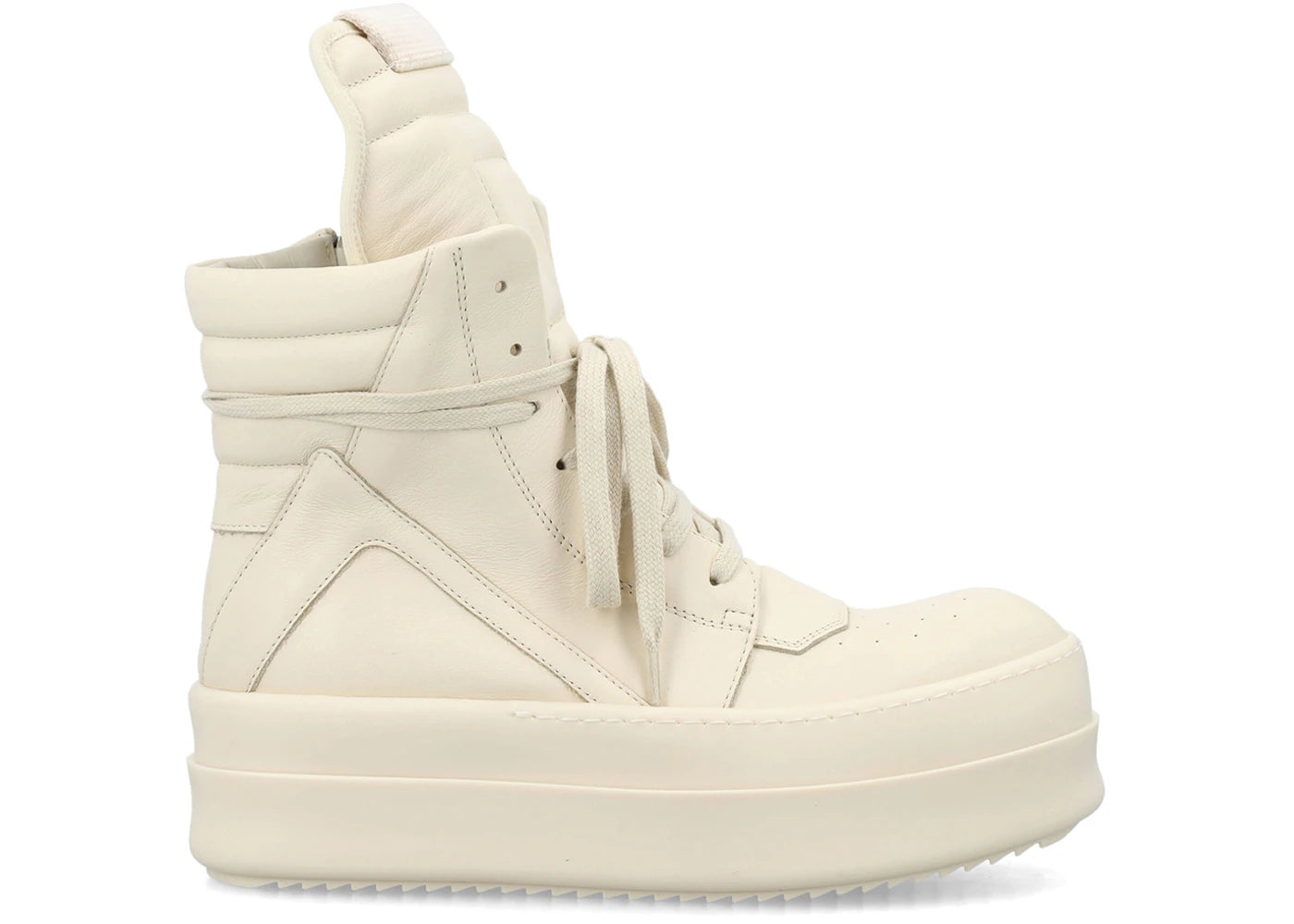 Rick Owens Mega Bumper Geobasket Milk (Women&#39;s)