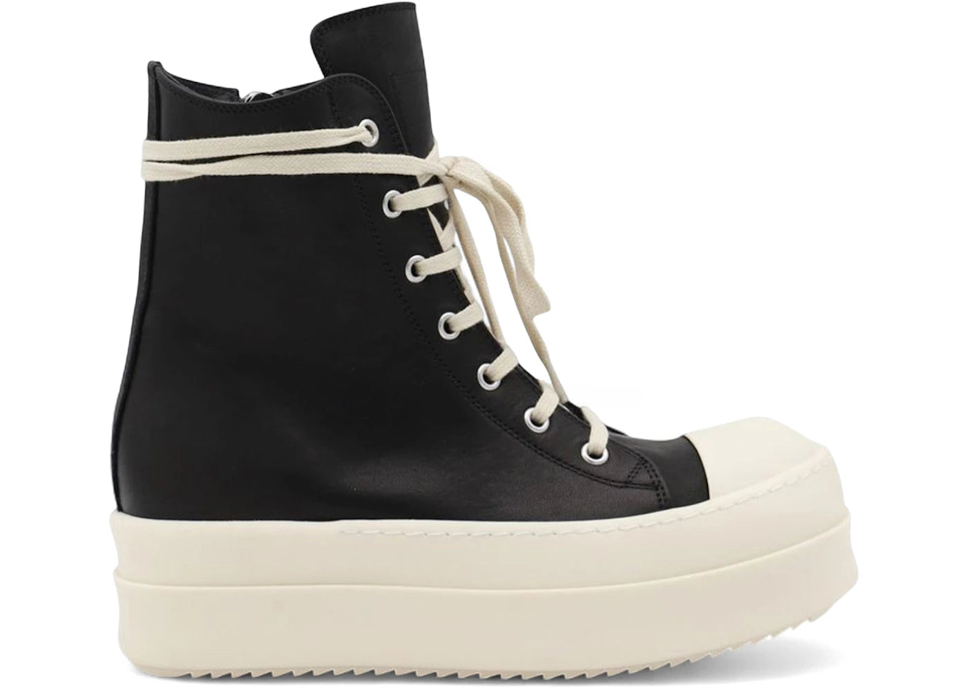 Rick Owens Mega Bumper High Sneaks Black Milk (Women's)
