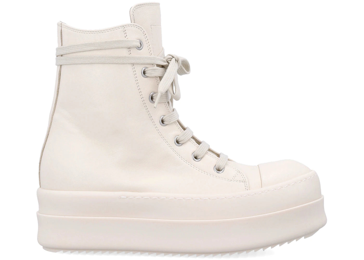 Rick Owens Mega Bumper Sneaks Milk (Women's)