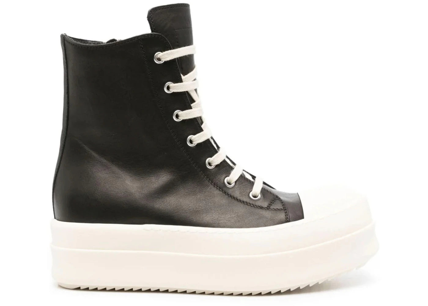 Rick Owens Porterville Runway Mega Bumper High Black Milk (Women&#39;s)