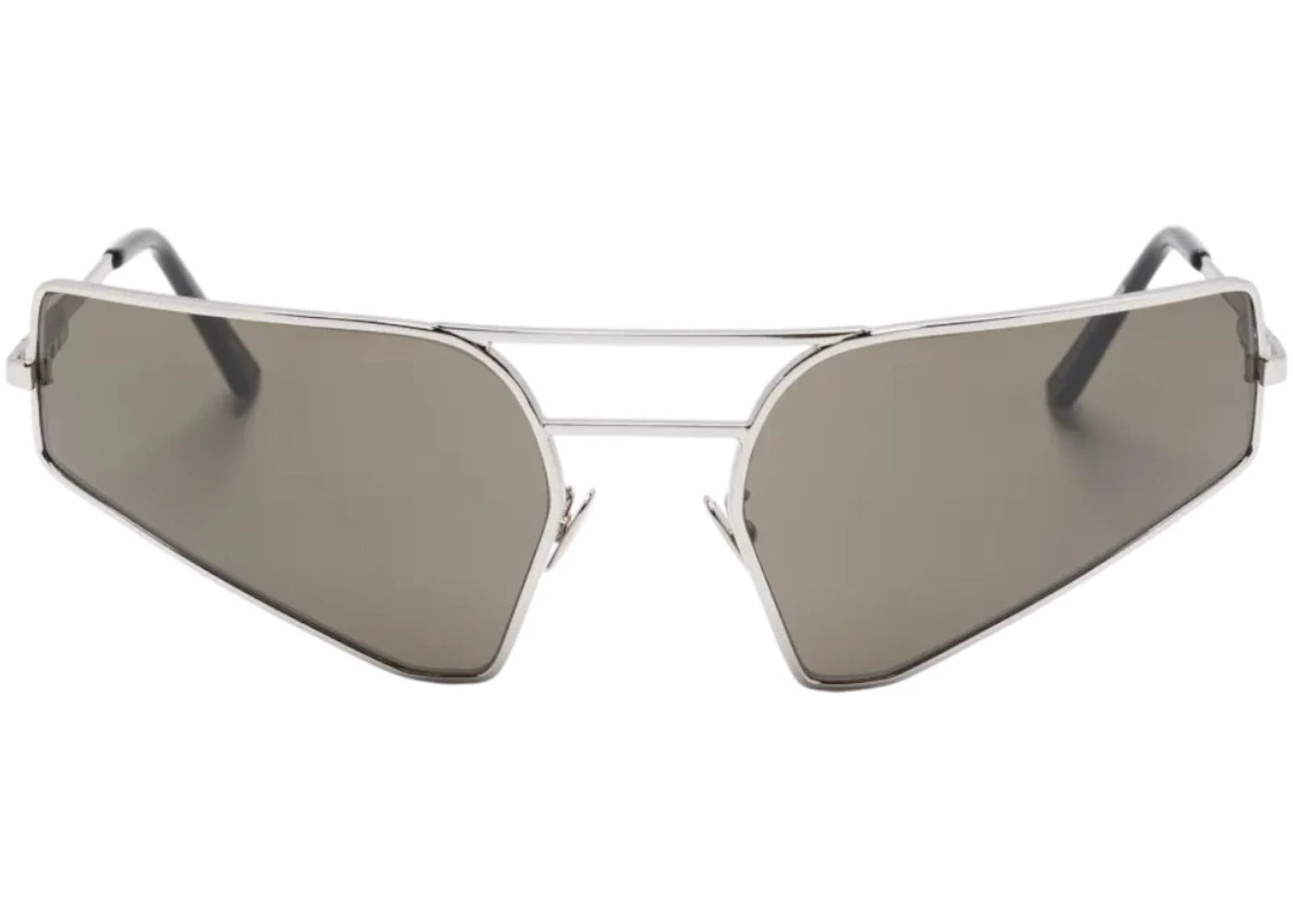 Rick Owens Prong Sunglasses Silver Black (RG0000015 GSLVB 1809)