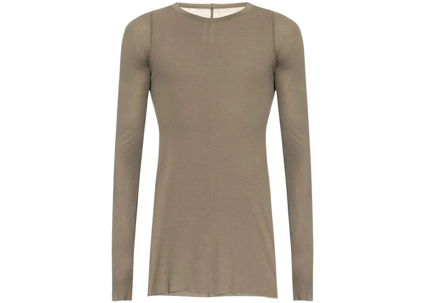 Rick Owens Rib LS T-shirt Dust