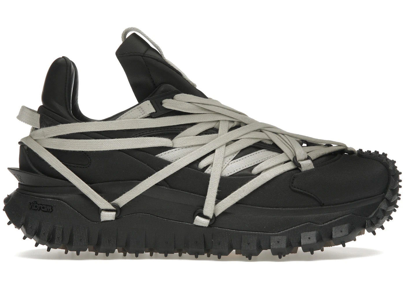 Rick Owens x Moncler Trailgrip Megalace Black