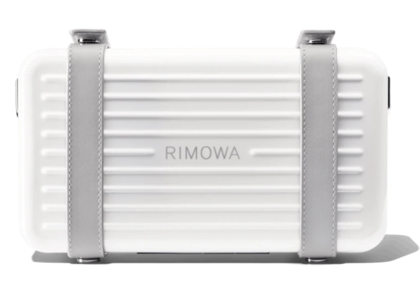Rimowa Personal Polycarbonate Cross-Body Clutch Bag White