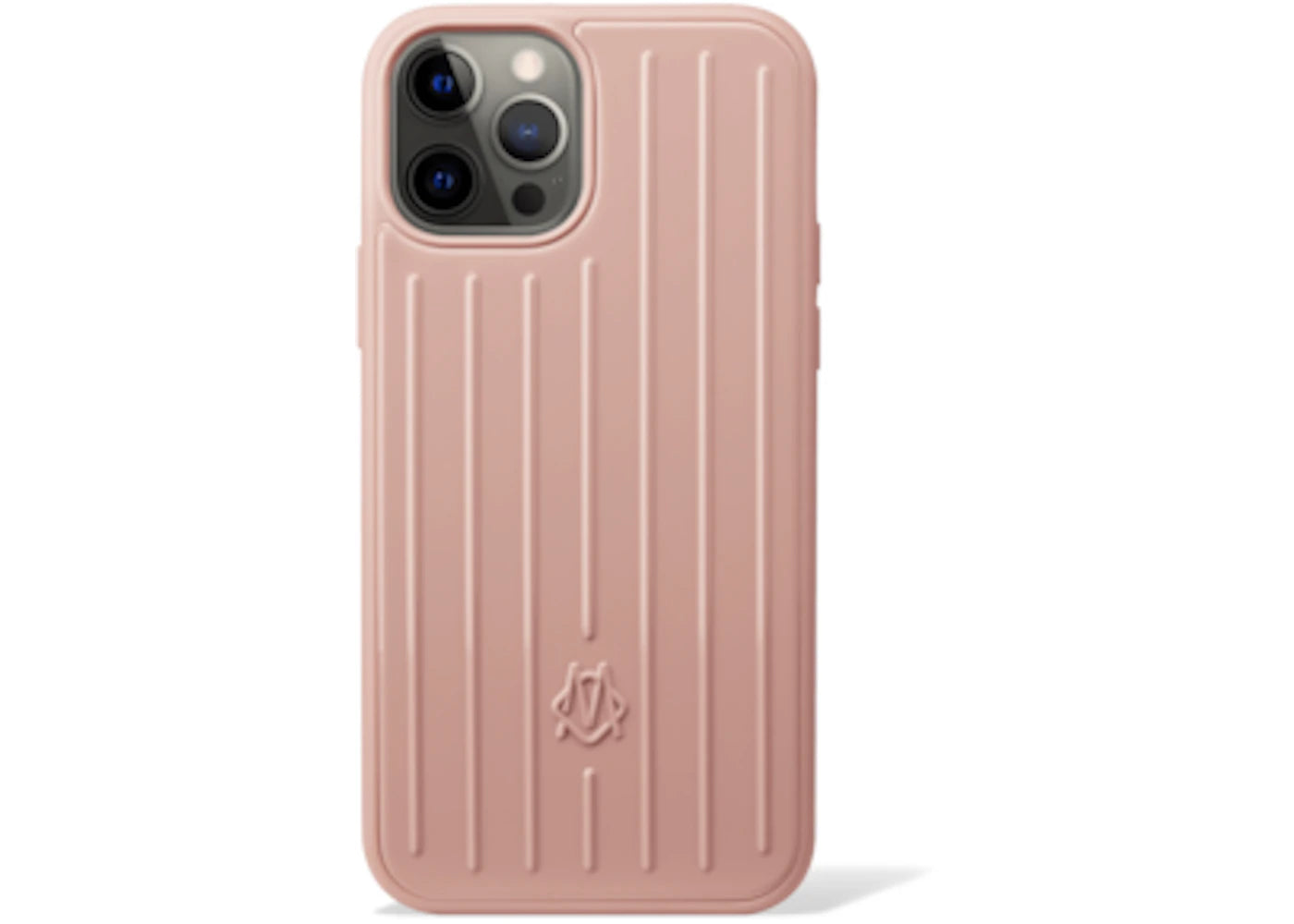 Rimowa Polycarbonate Desert Rose Pink Groove Case for iPhone 12 & 12 Pro