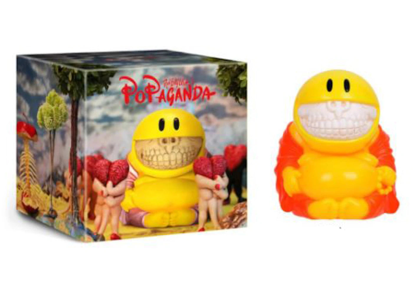 Ron English Mad Happy Monk Grin Figure