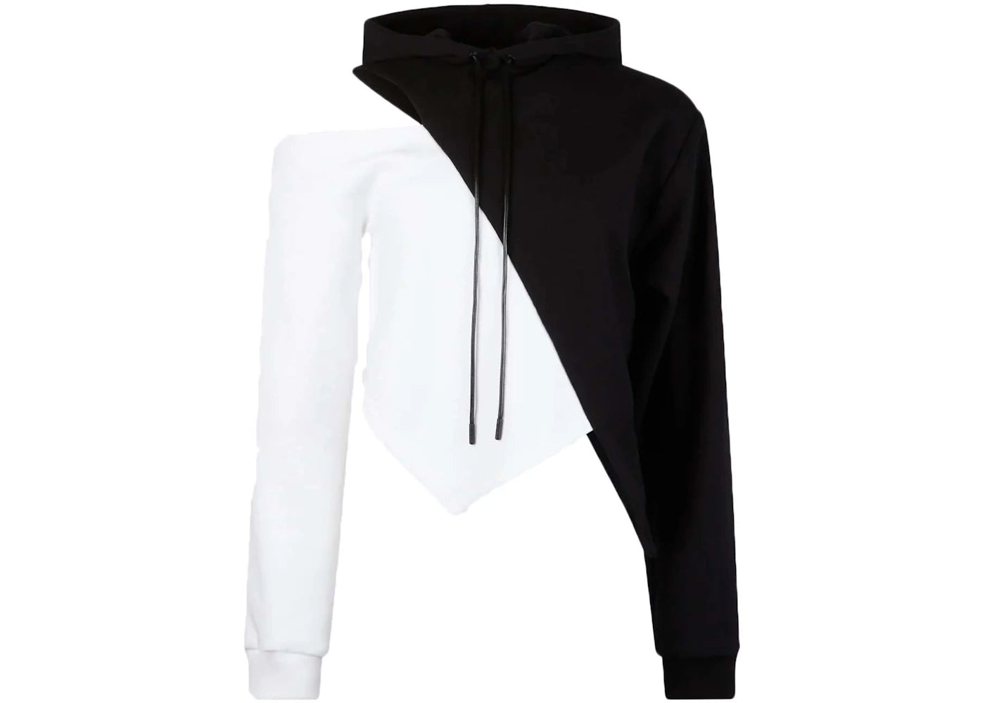 RtA Kaylane Hoodie Black /White