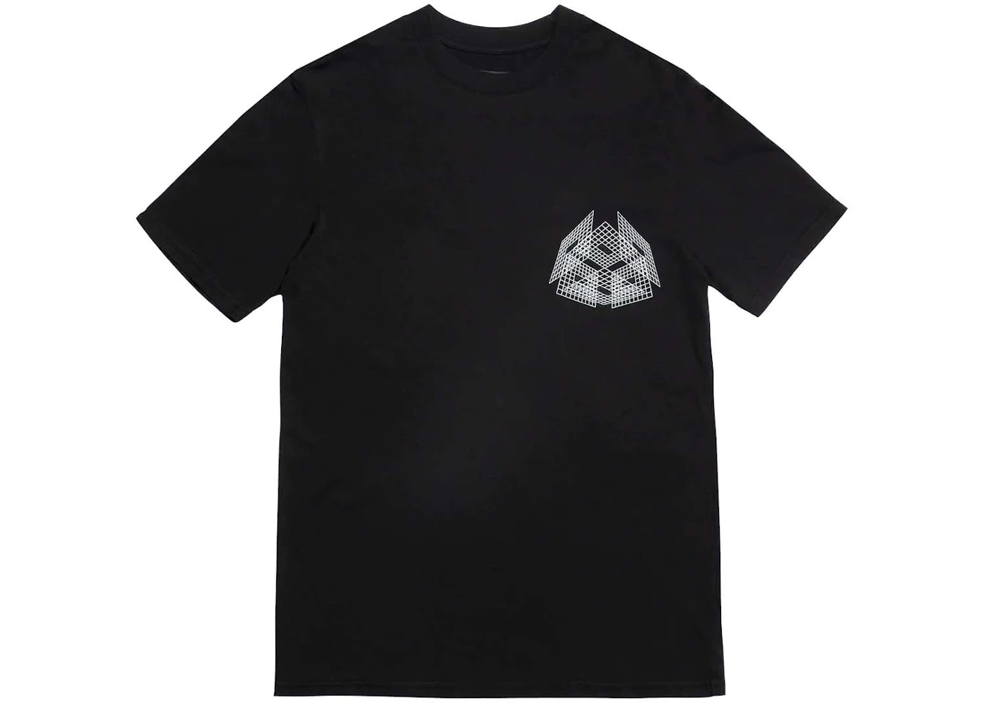 RtA Liam - Black Three Logos Tee Black
