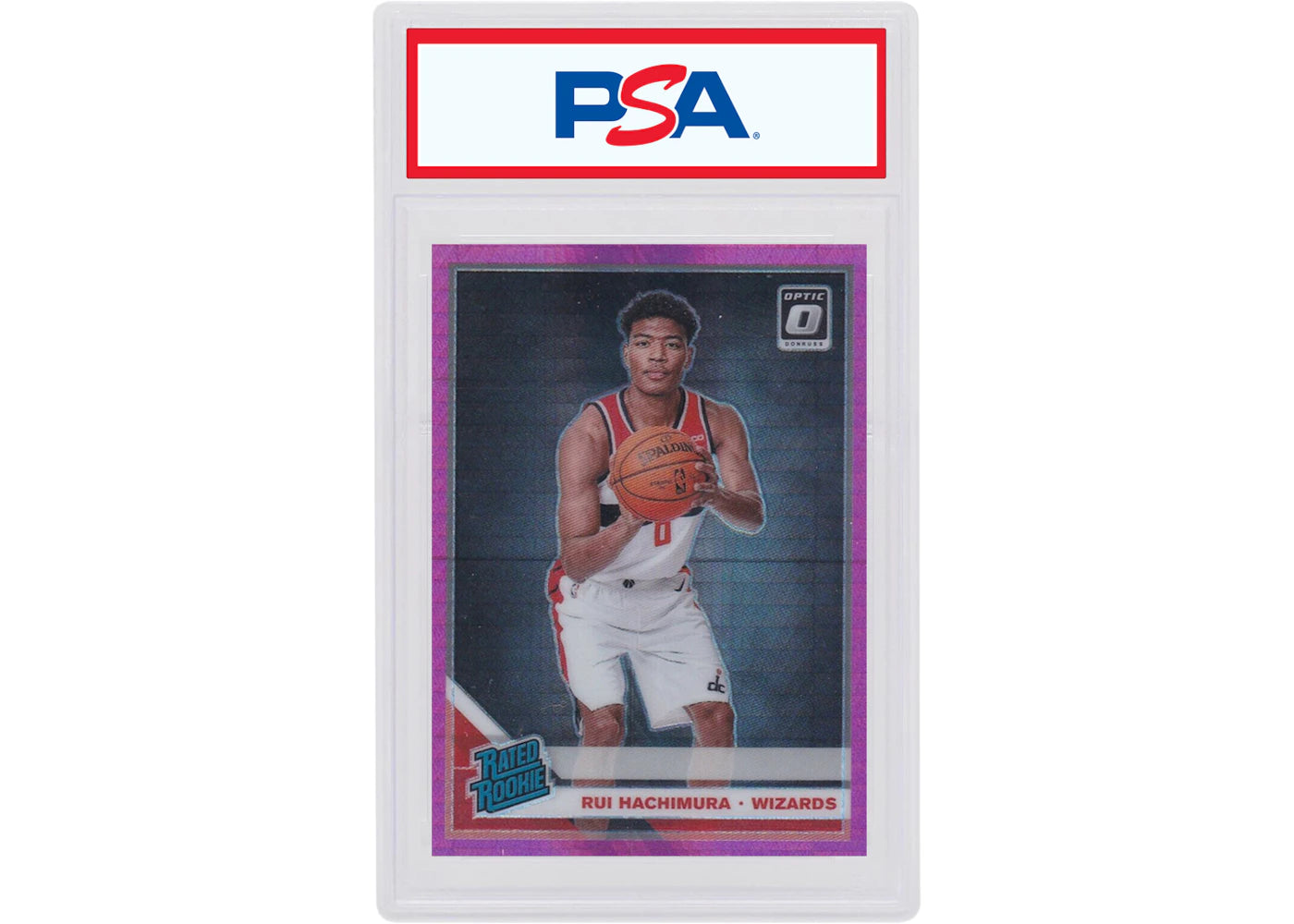 Rui Hachimura 2019 Donruss Optic Hyper Pink Rookie #188 (PSA or BGS Graded)