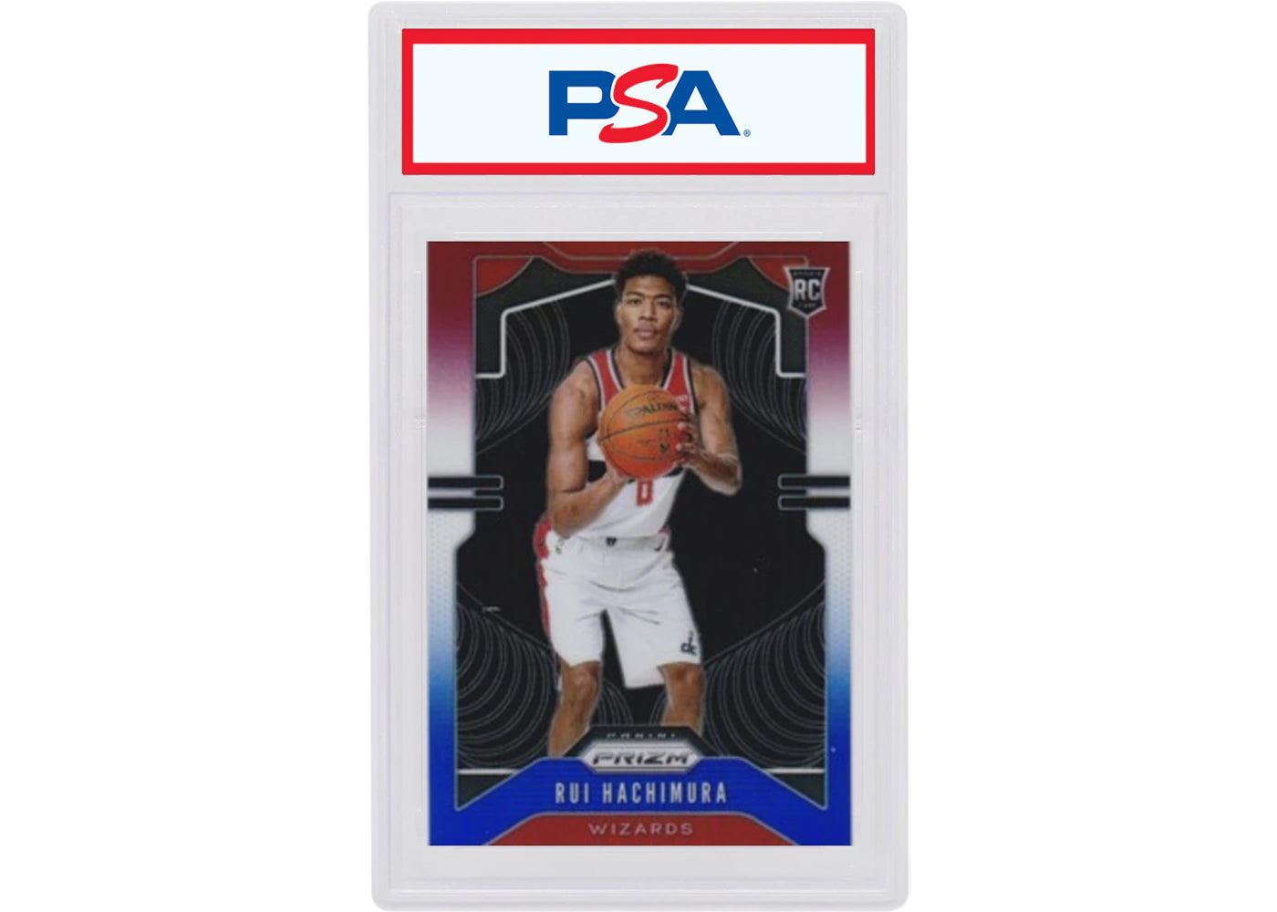 Rui Hachimura 2019 Panini Prizm Rookie Red/White/Blue #255 (PSA or BGS Graded)