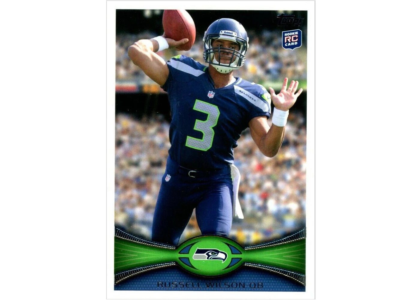 Russell Wilson 2012 Topps Rookie #165 (Ungraded)