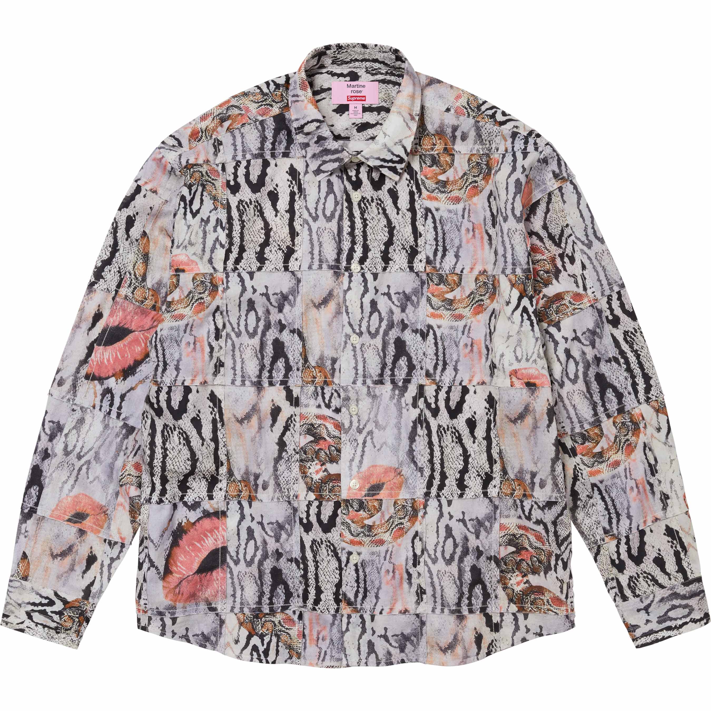 Supreme / Martine Rose Patchwork Shirt - Multicolor