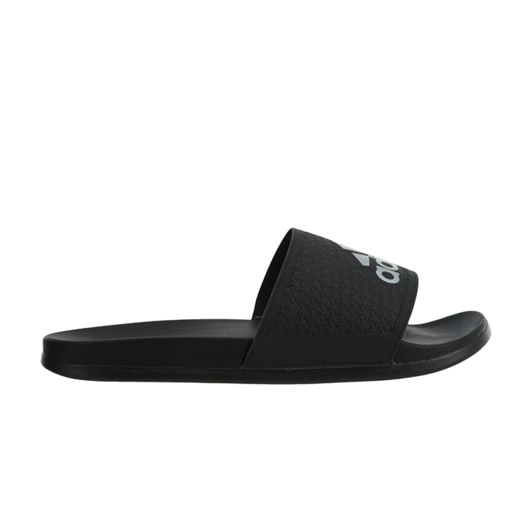 adidas Adilette Cf Plus C Black Silver Metallic-Black