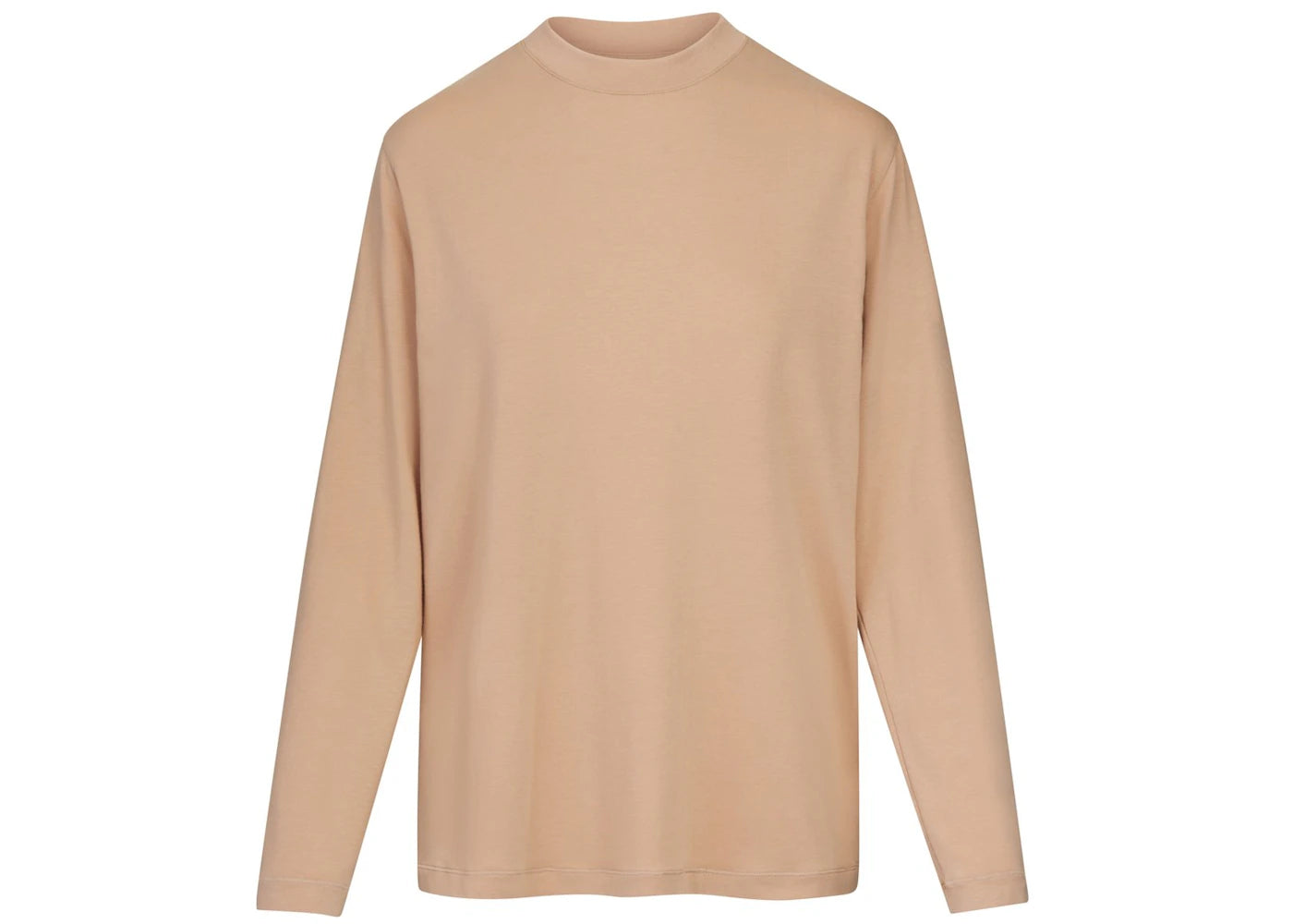 SKIMS Boyfriend Long Sleeve T-Shirt Clay
