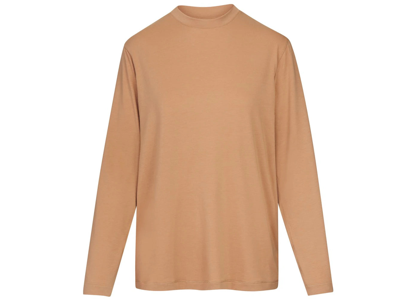 SKIMS Boyfriend Long Sleeve T-Shirt Ochre
