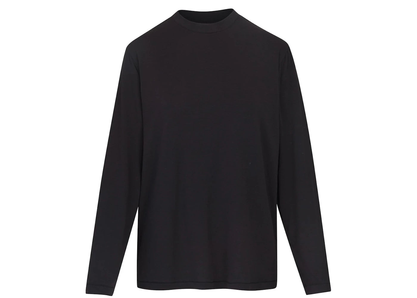 SKIMS Boyfriend Long Sleeve T-Shirt Onyx