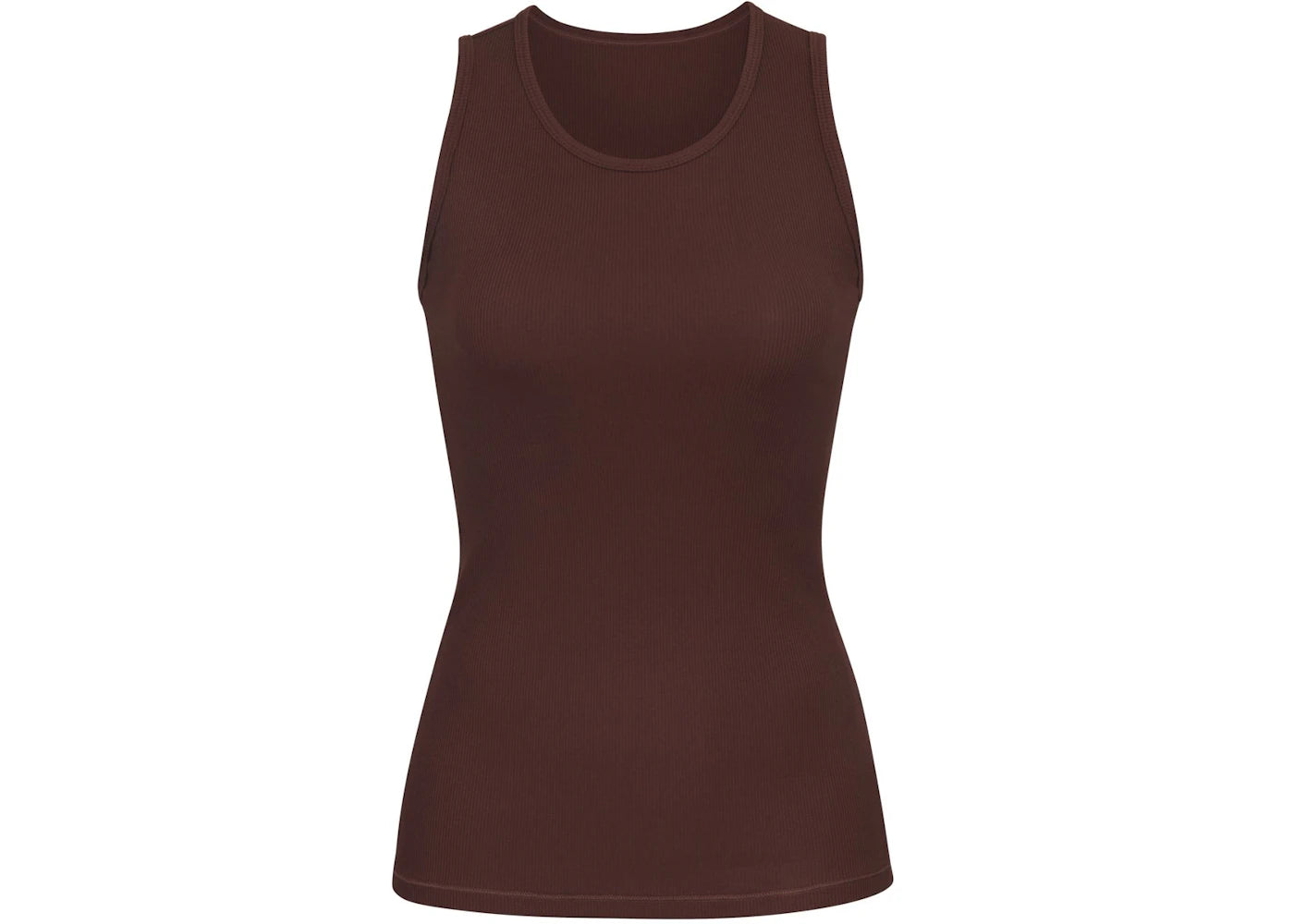 SKIMS Boyfriend Tank Cocoa