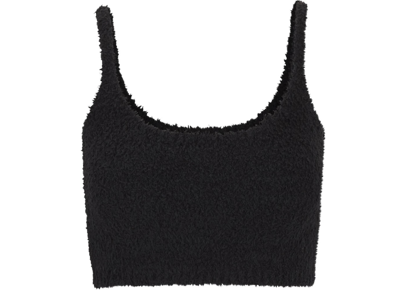SKIMS Cozy Knit Bralette Onyx
